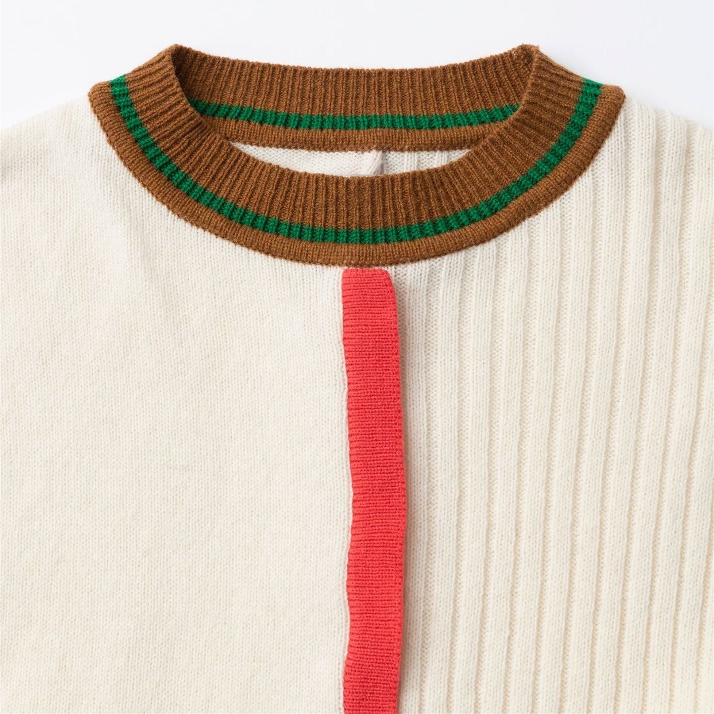 【TRICOTE】CENTER LINE OVER SWEATER