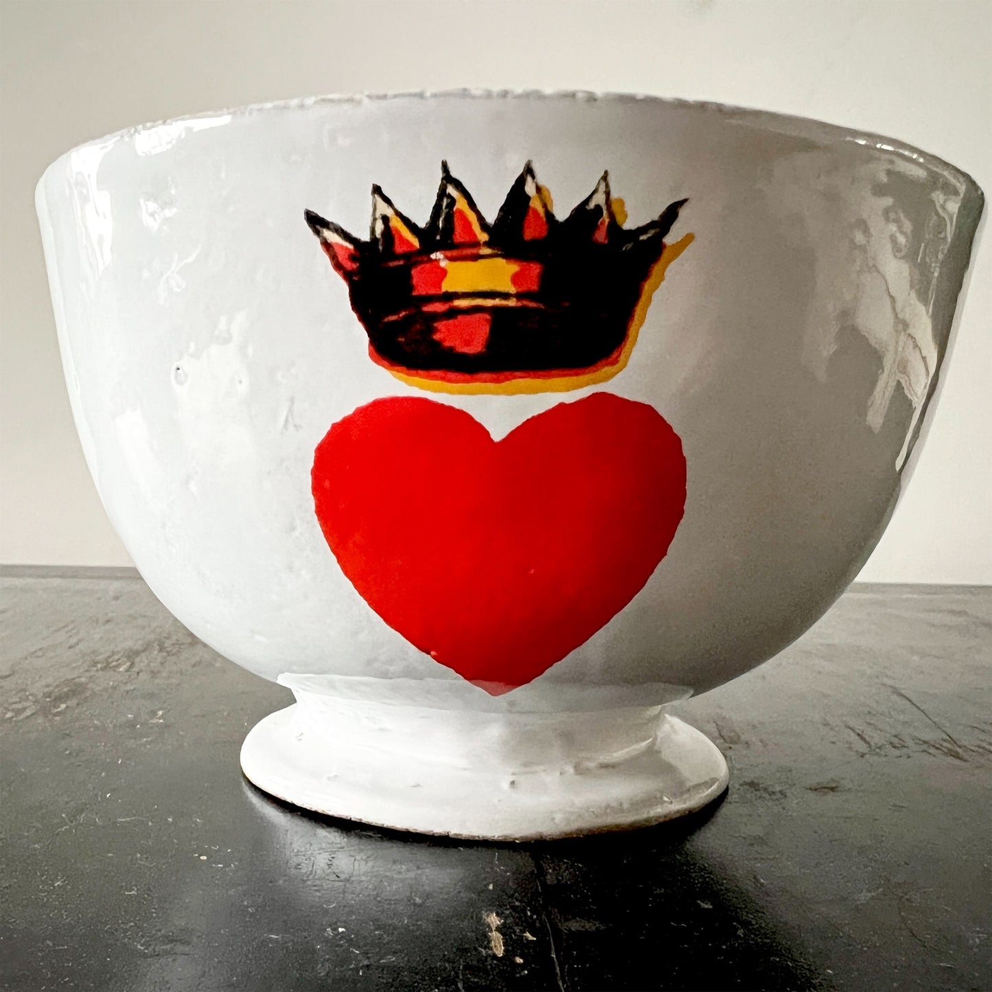 【Astier de Villatte】Heart with Crown ボウル