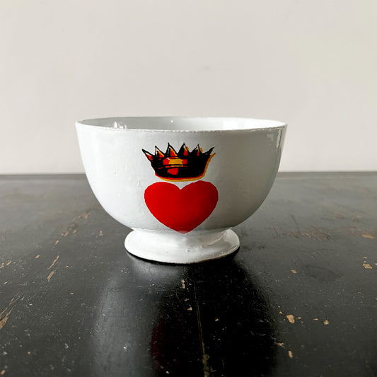 【Astier de Villatte】Heart with Crown ボウル
