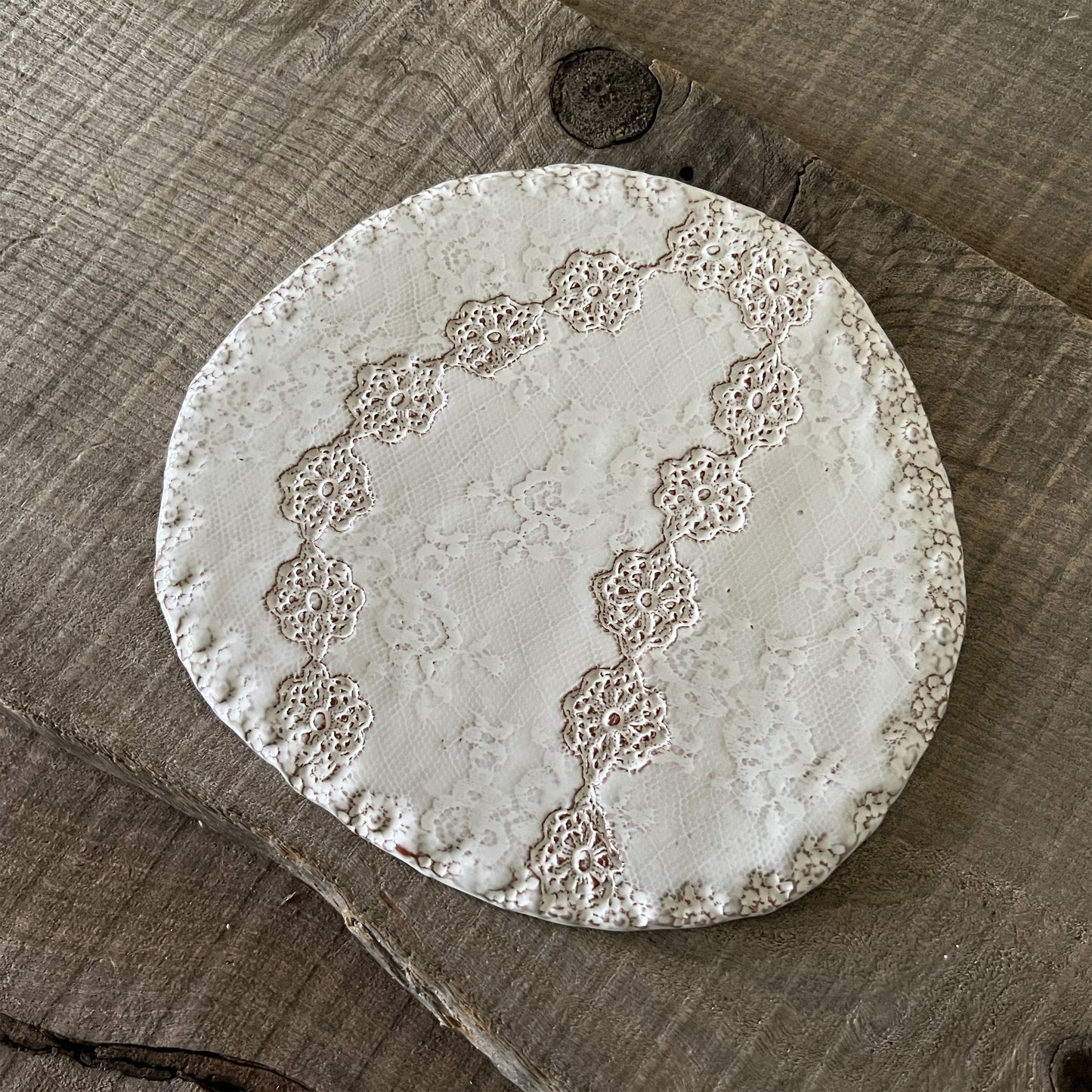 【 Valerie Casado】トレー Tray_flat plate_Rouge-2