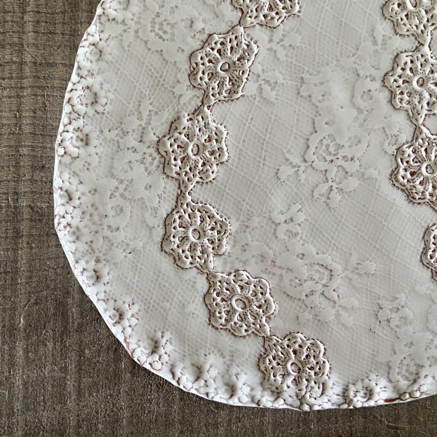 【 Valerie Casado】トレー Tray_flat plate_Rouge-2