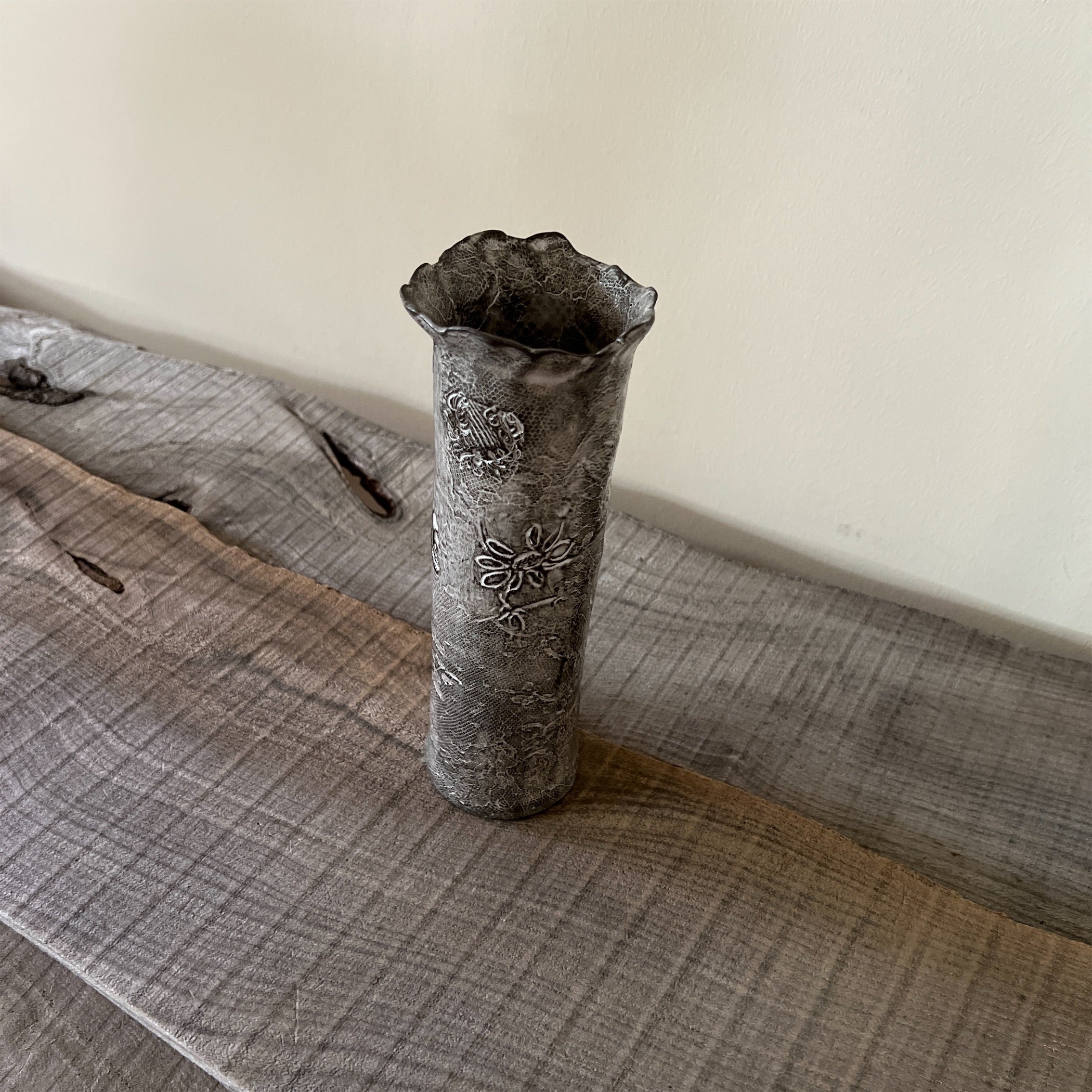 未使用 ヴァレリーカサド 花器 Noir 未使用 ヴァレリーカサド 花器