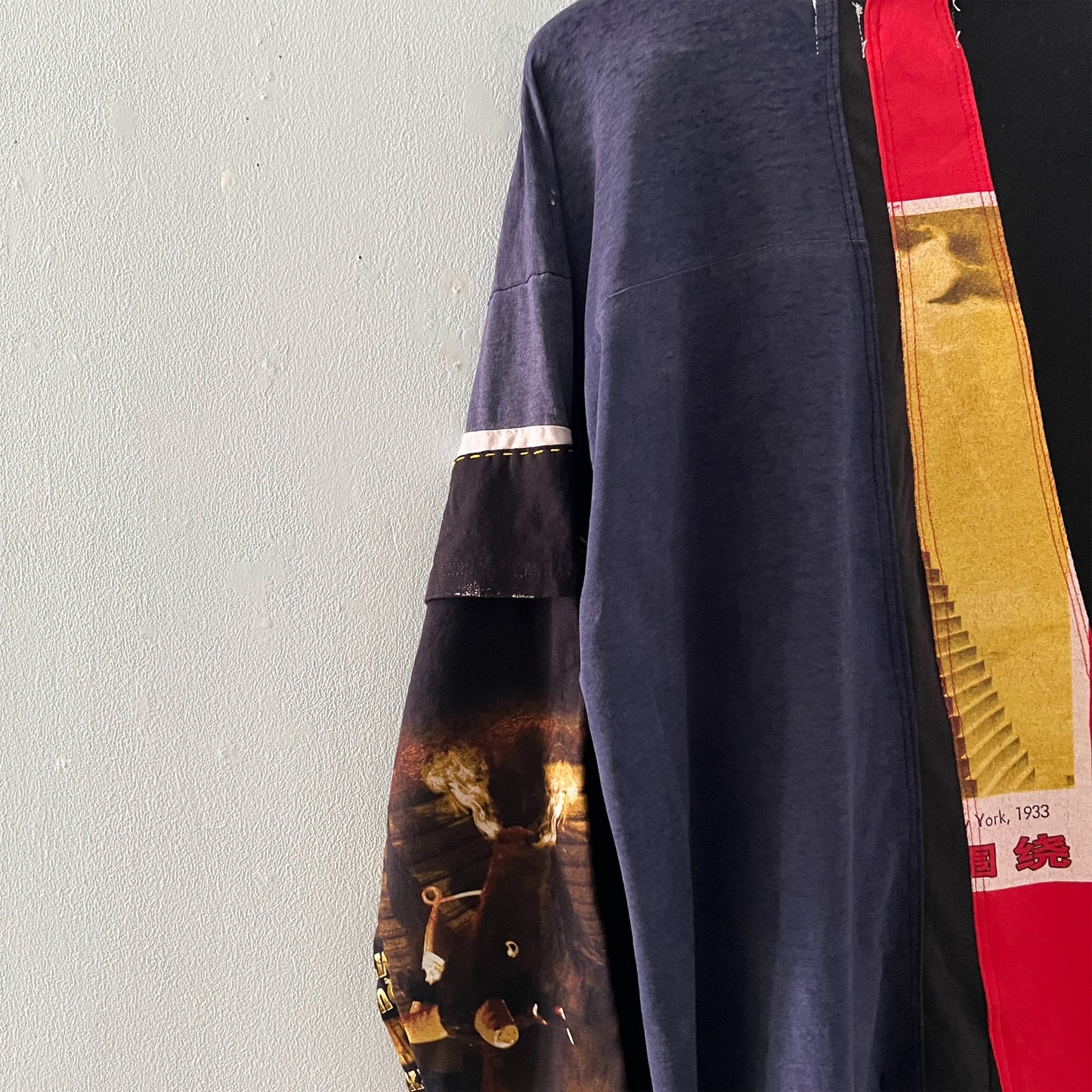 【nisai】古着解体再構築のロンT R010