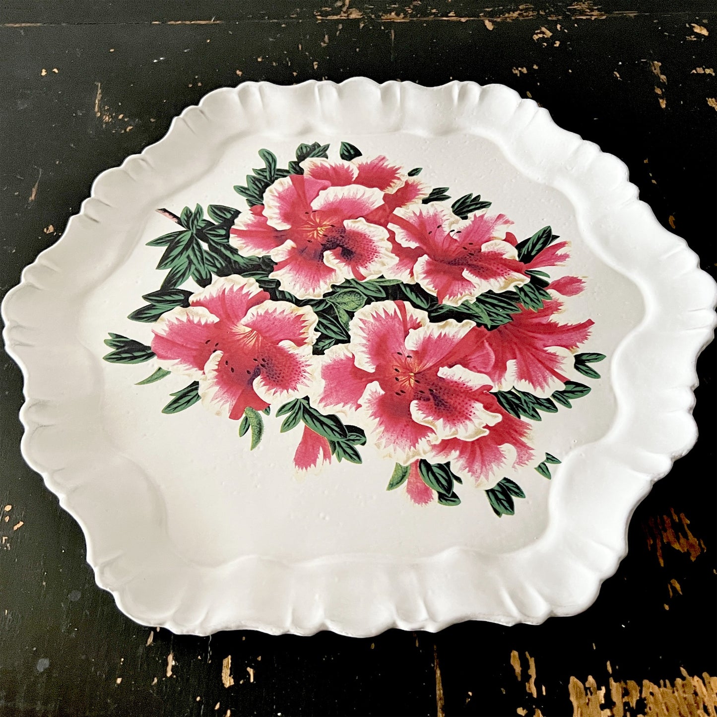 【Astier de Villatte】John  Azalea Indica 158 プレート