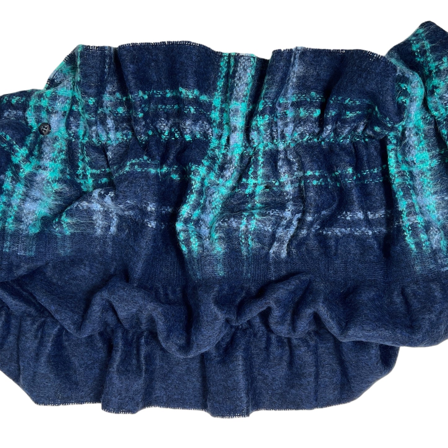 【Sayoko.M】cape shirring S03 navy