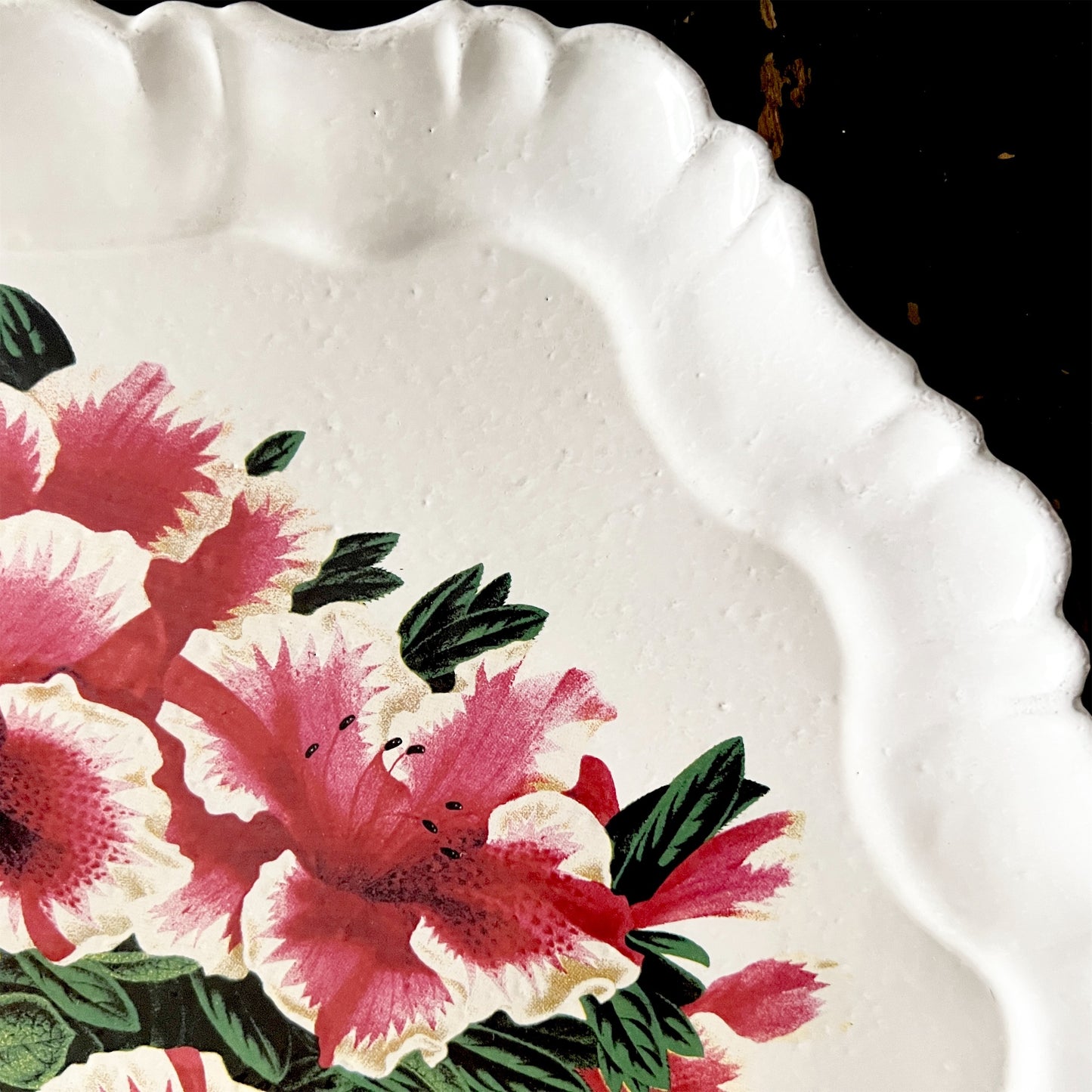 【Astier de Villatte】John  Azalea Indica 158 プレート