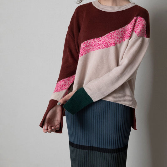 【TRICOTE】GRADATION SWEARTER