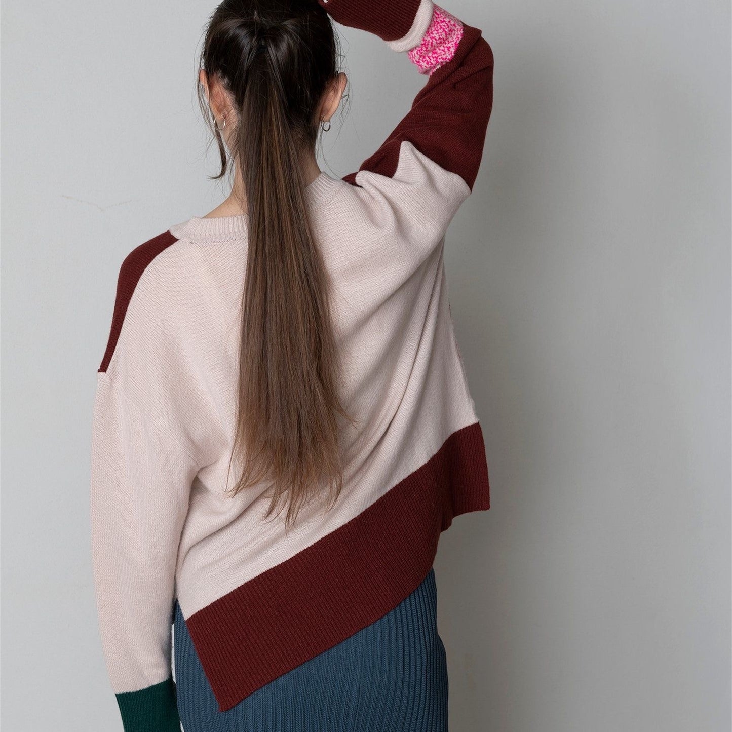 【TRICOTE】GRADATION SWEARTER