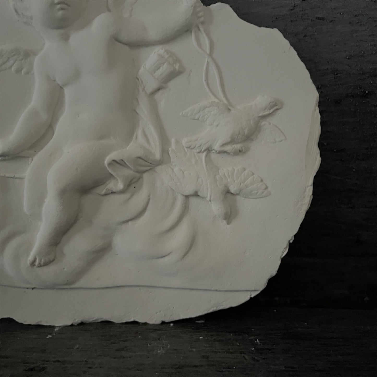 【La Soufflerie】石膏レリーフ Cherubin