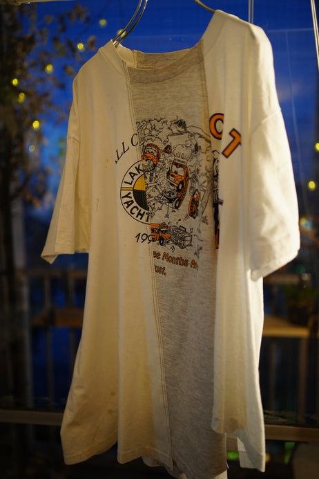 【nisai】ヴィンテージT再構築Tシャツ