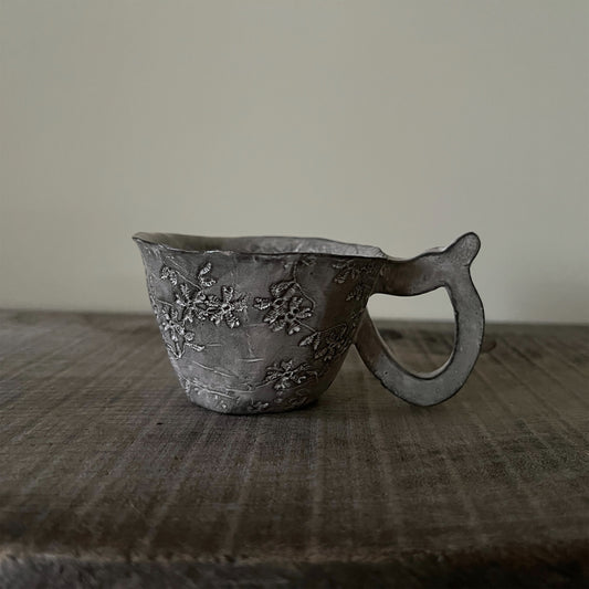 【 Valerie Casado】ティーカップ C-Tasse a The_Noir-2