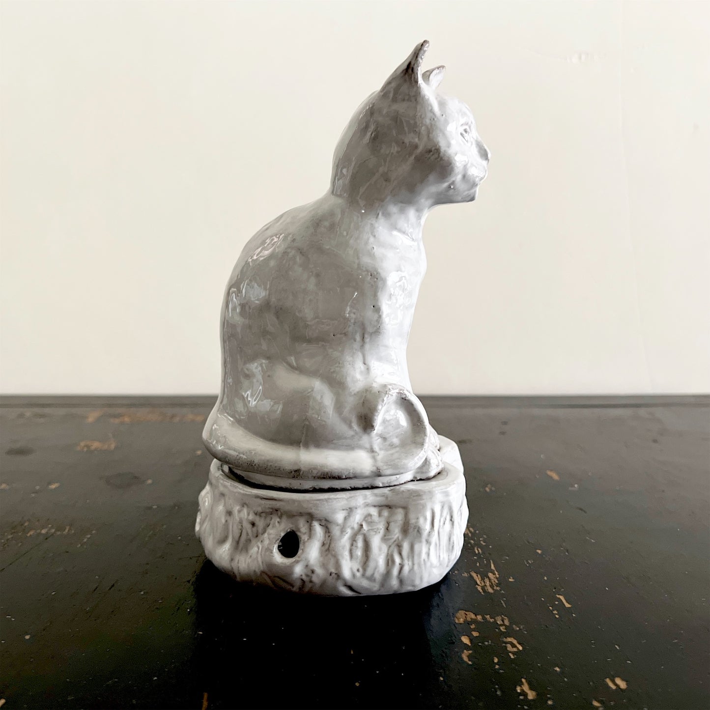 【Astier de Villatte】Setsuko Cat Incense Burner