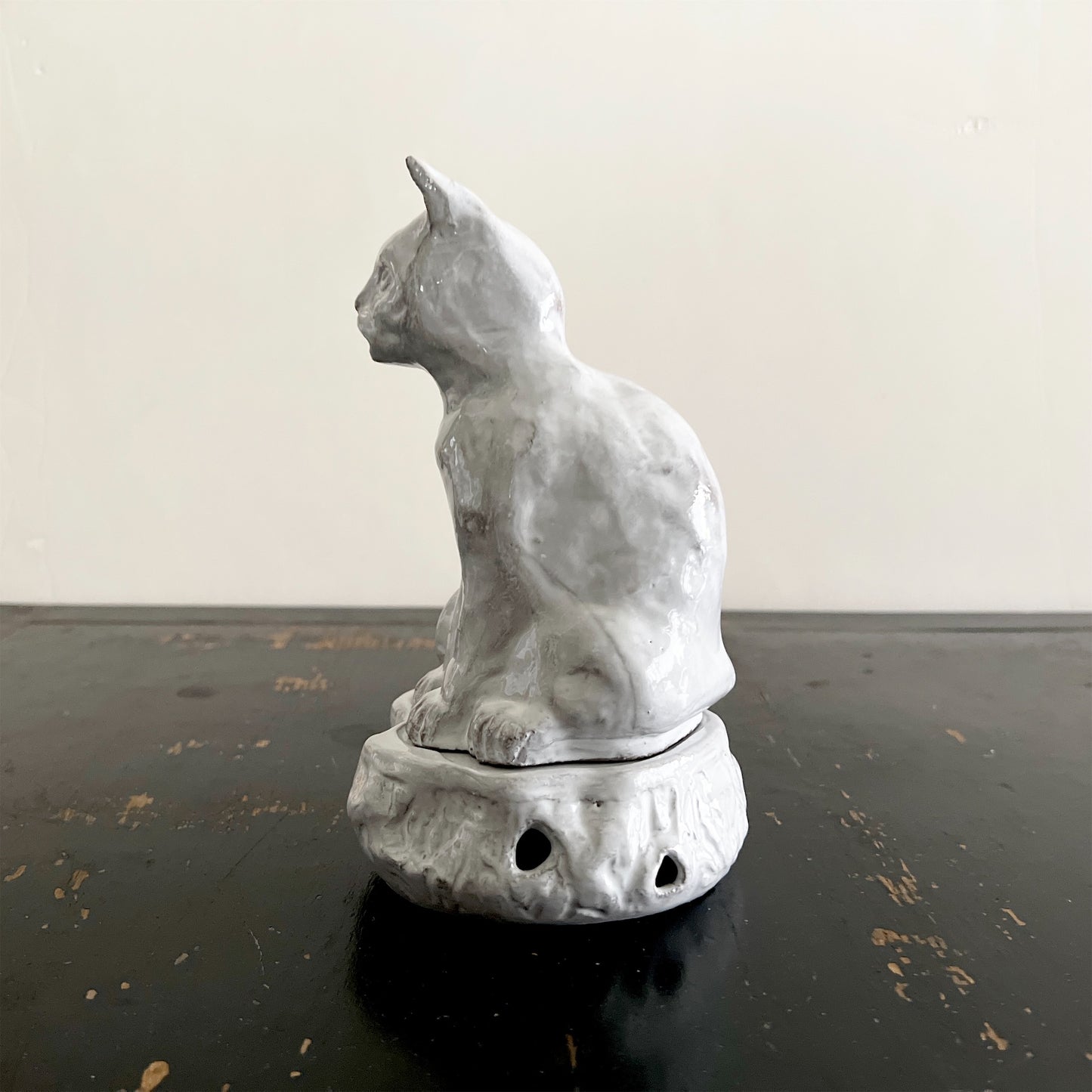 【Astier de Villatte】Setsuko Cat Incense Burner