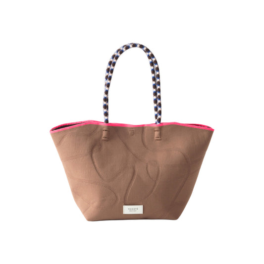 【TRICOTE】BUMPY LINK TOTE BAG