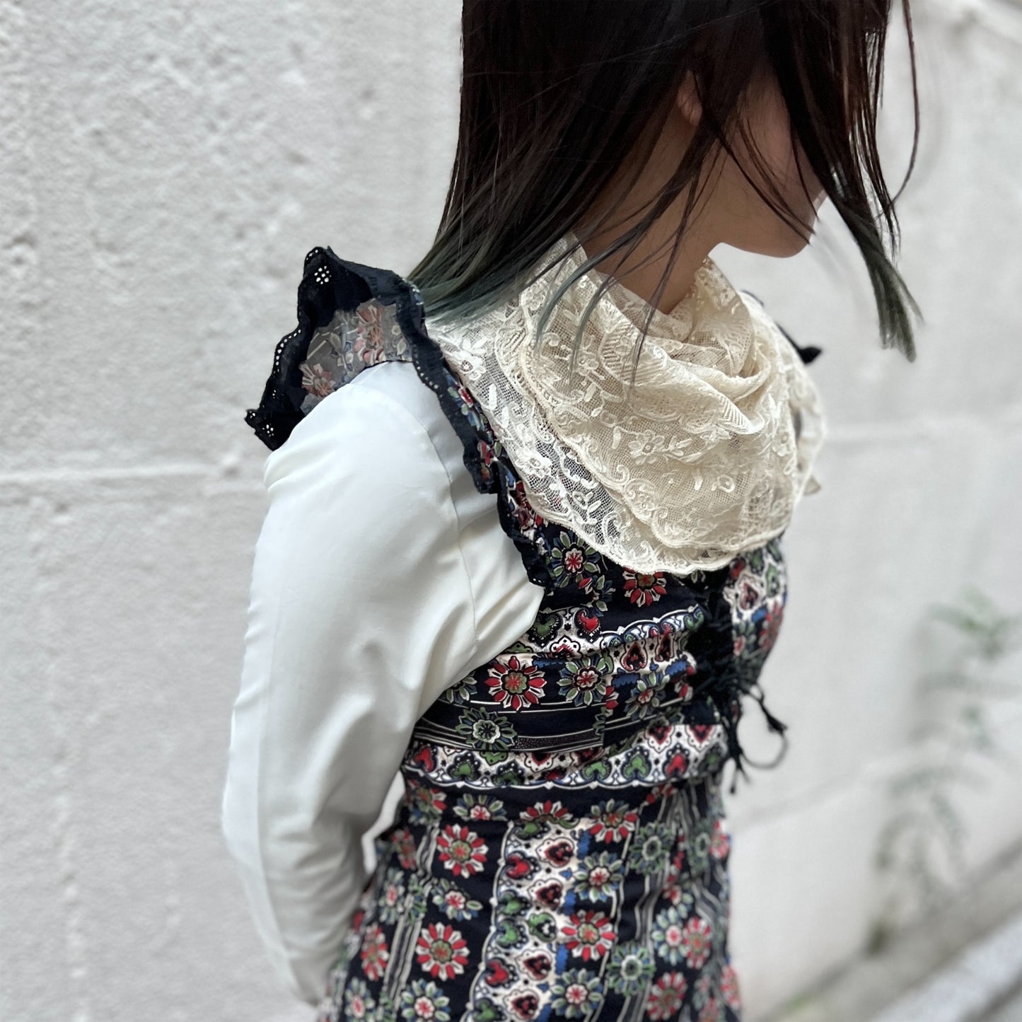 【3to8】Victorian lace付け襟 TL631-M