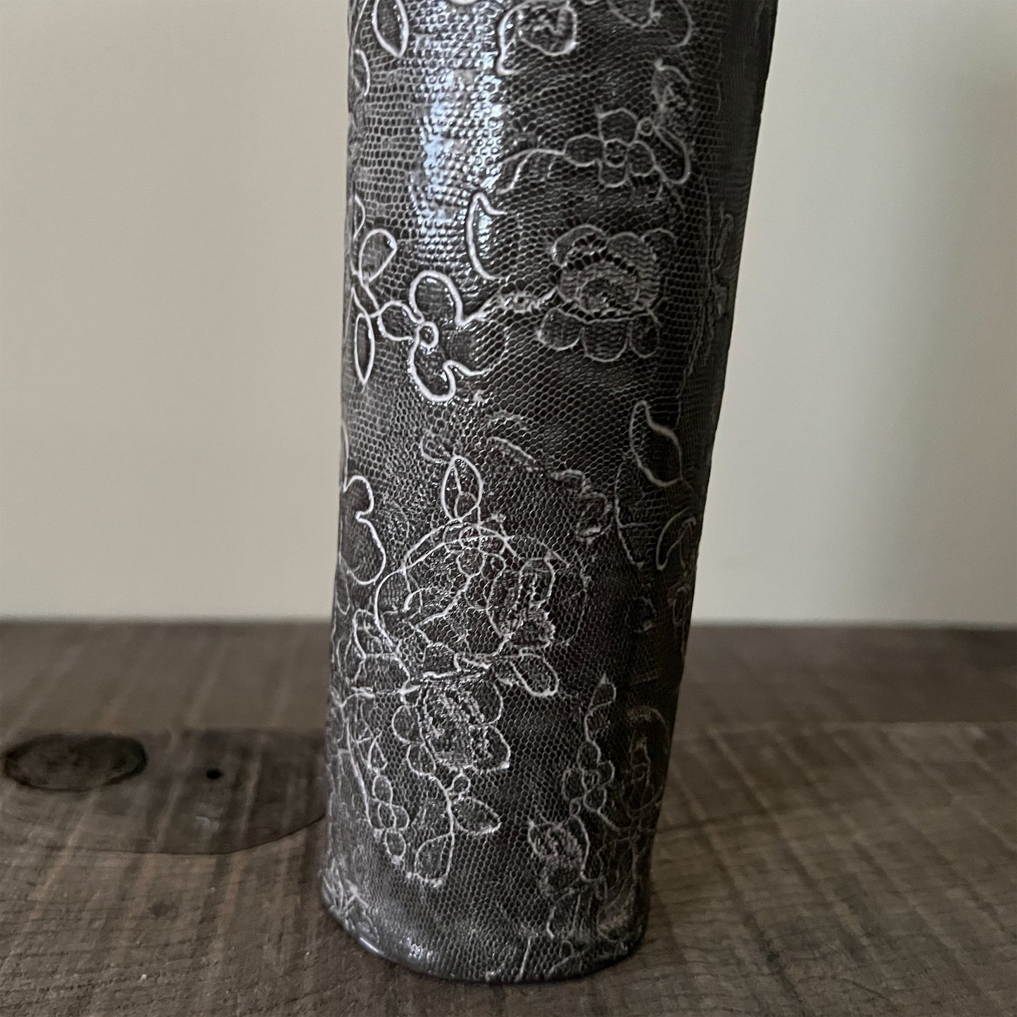 【 Valerie Casado】フラワーベース Vases Tubes Petit_Noir-1