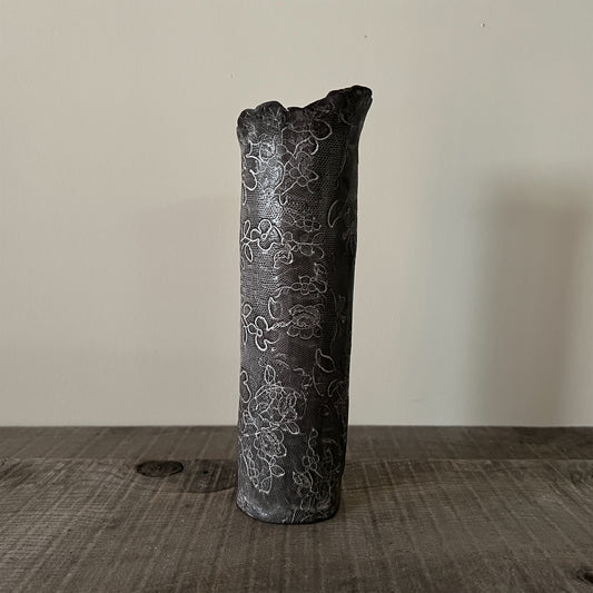 【 Valerie Casado】フラワーベース Vases Tubes Petit_Noir-1