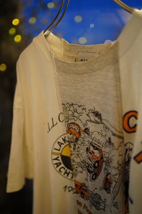 【nisai】ヴィンテージT再構築Tシャツ