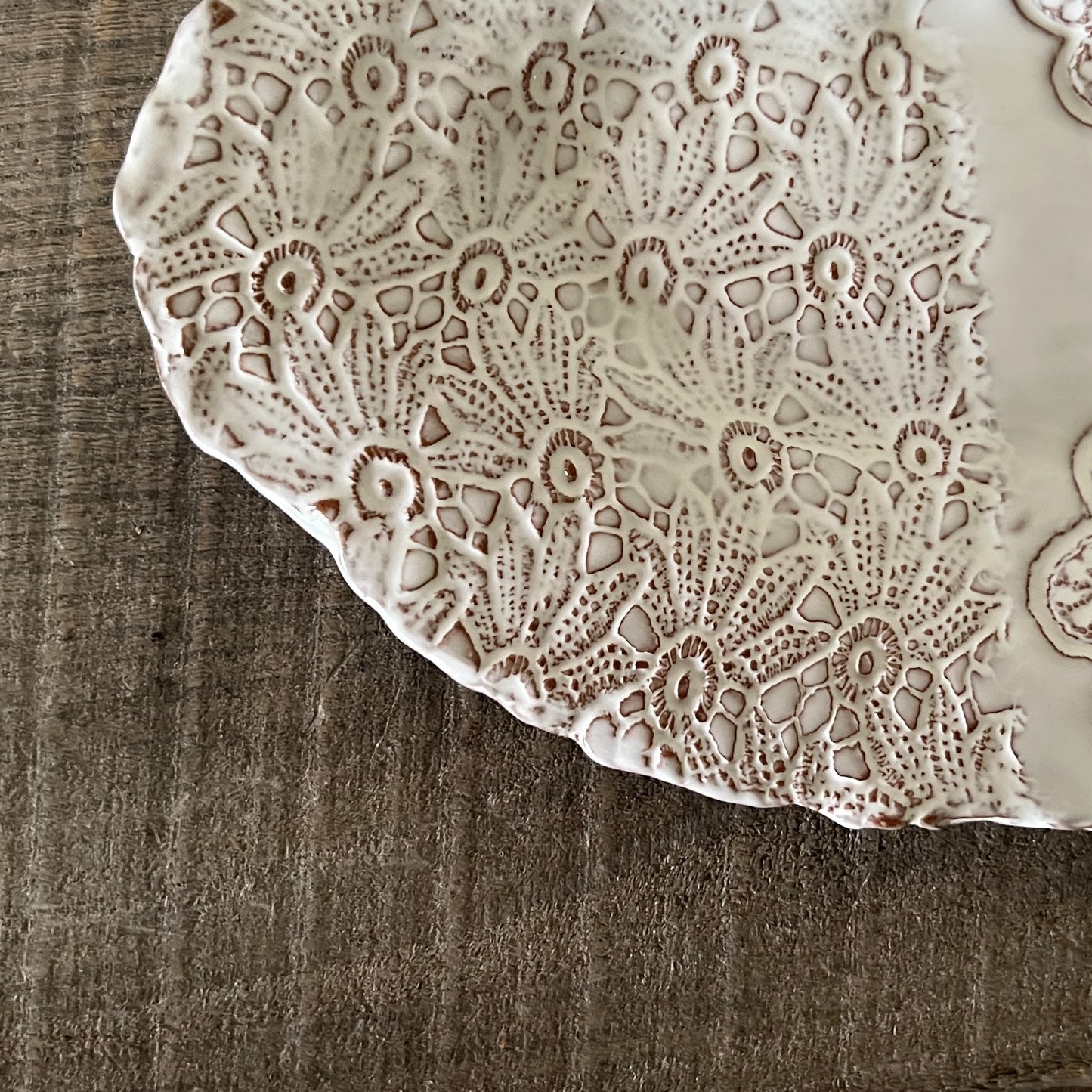 【 Valerie Casado】プレートS Fish Plates_Rouge-3