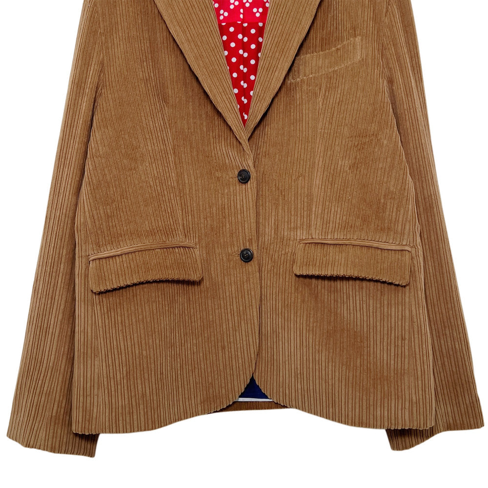 【LA FETICHE】Mens Style Corduroy Jacket
