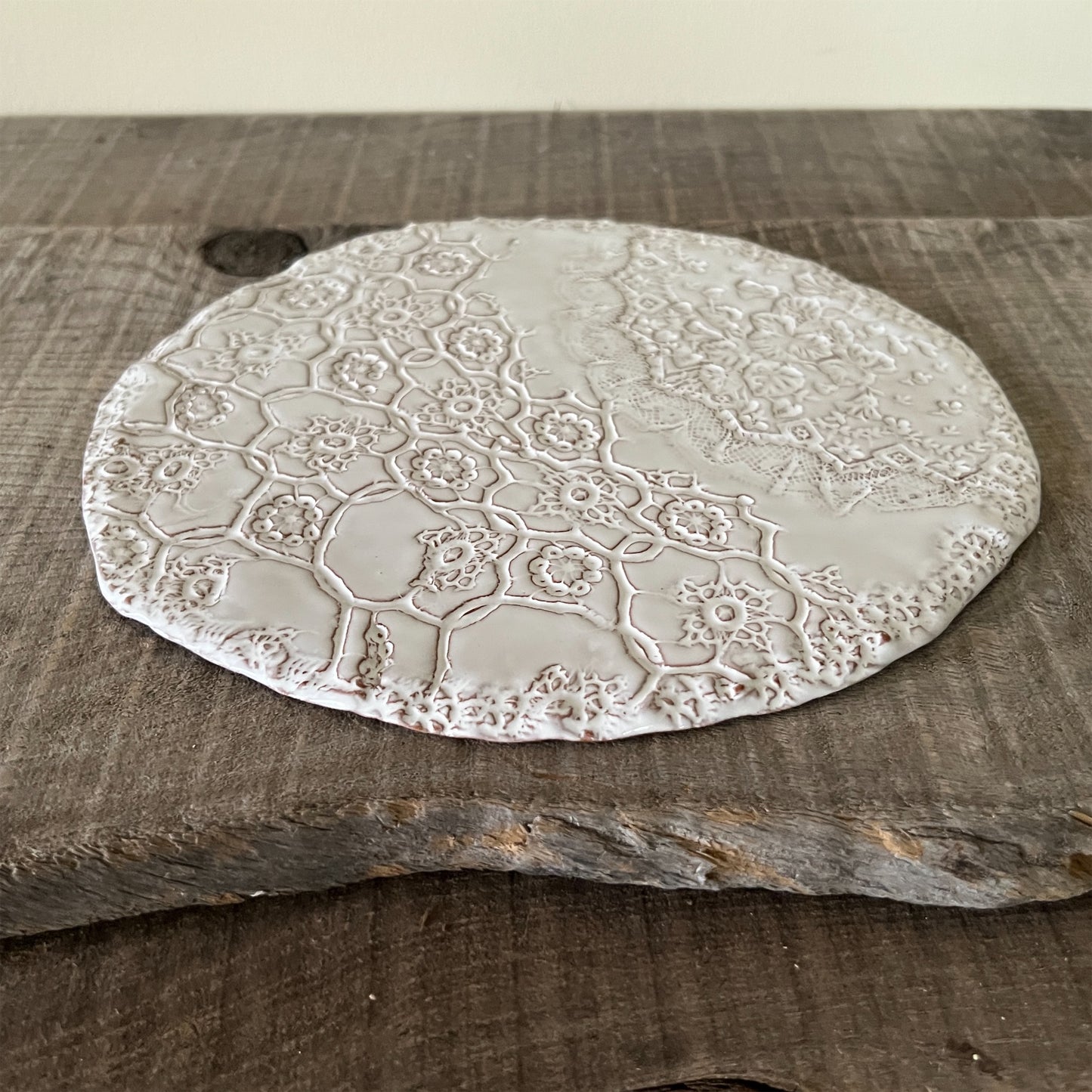 【 Valerie Casado】トレー Tray_flat plate_Rouge-3