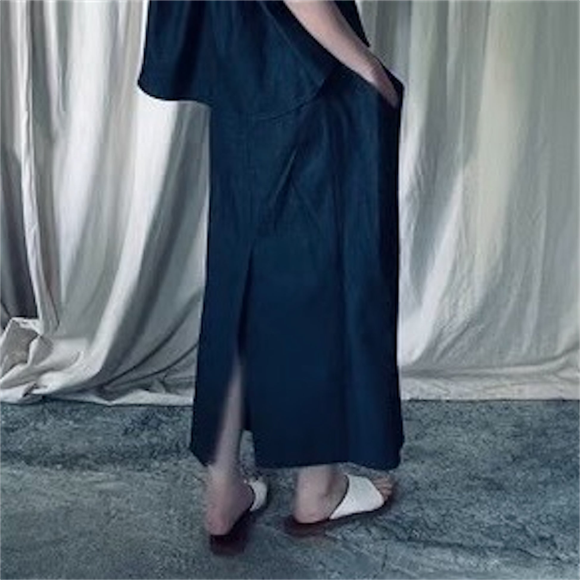 【ohta】denim skirt sk-30D