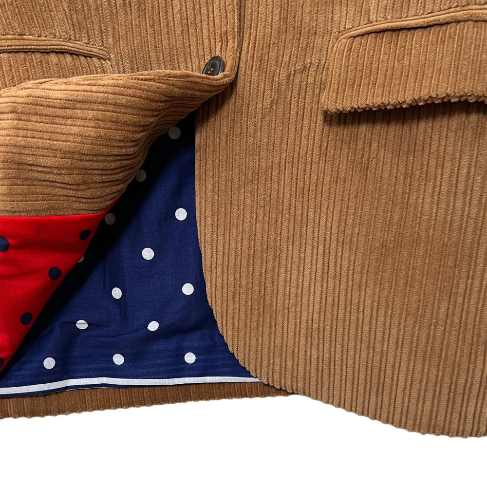 【LA FETICHE】Mens Style Corduroy Jacket