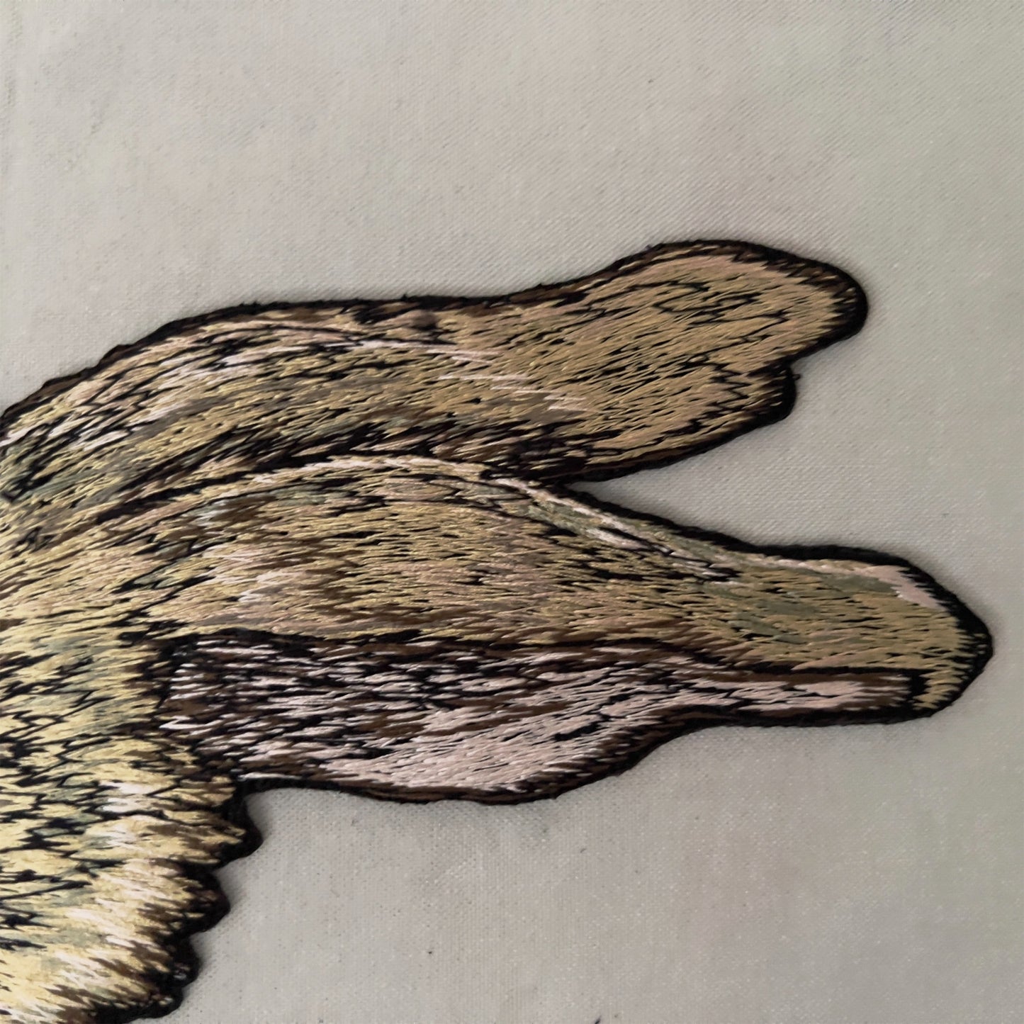 【ma.macaron】金色うさぎ 青リボン