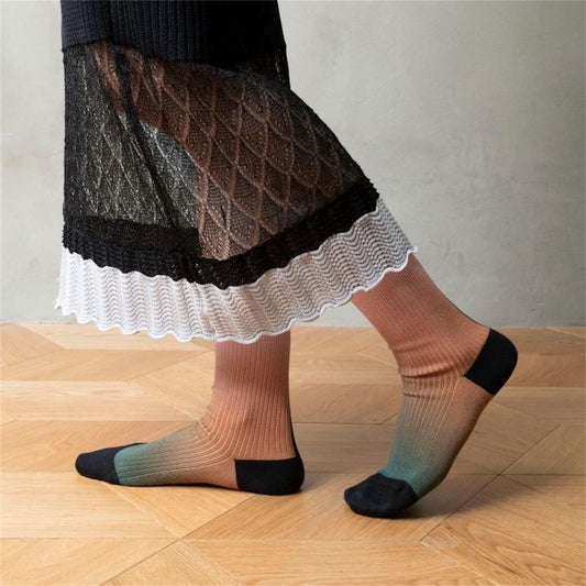 【TRICOTE】GRADATION LINK SOCKS