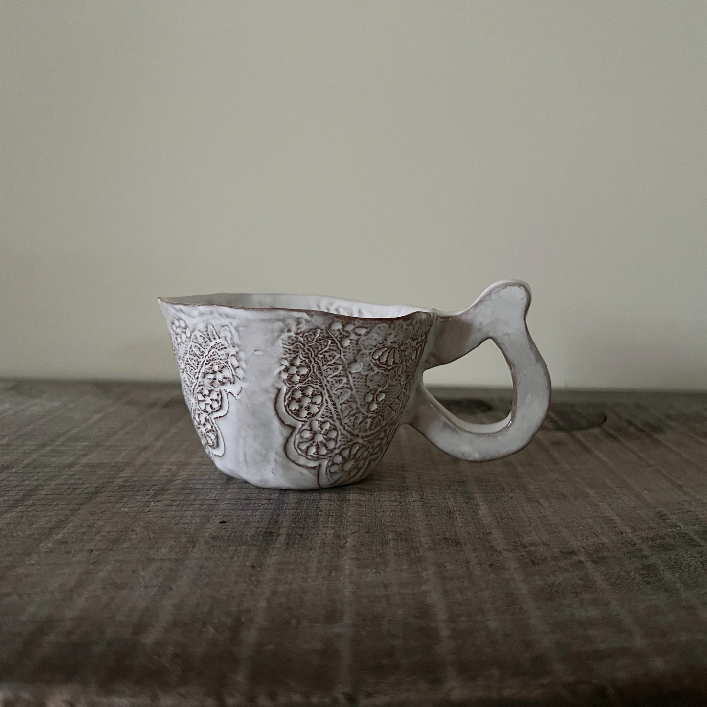 【 Valerie Casado】ティーカップ C-Tasse a The_Rouge-1