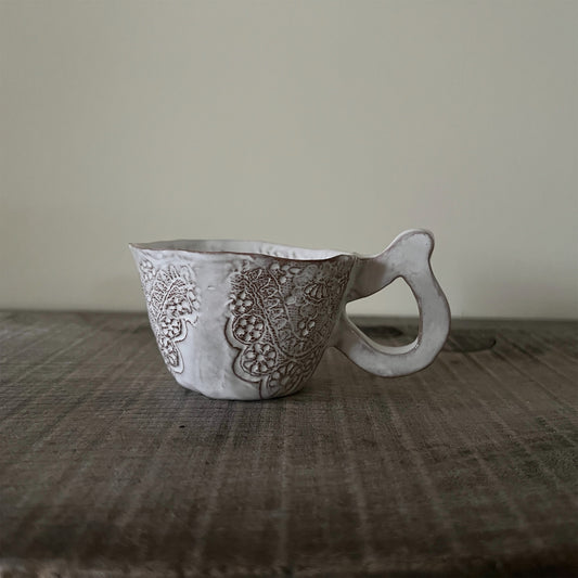 【 Valerie Casado】ティーカップ C-Tasse a The_Rouge-1