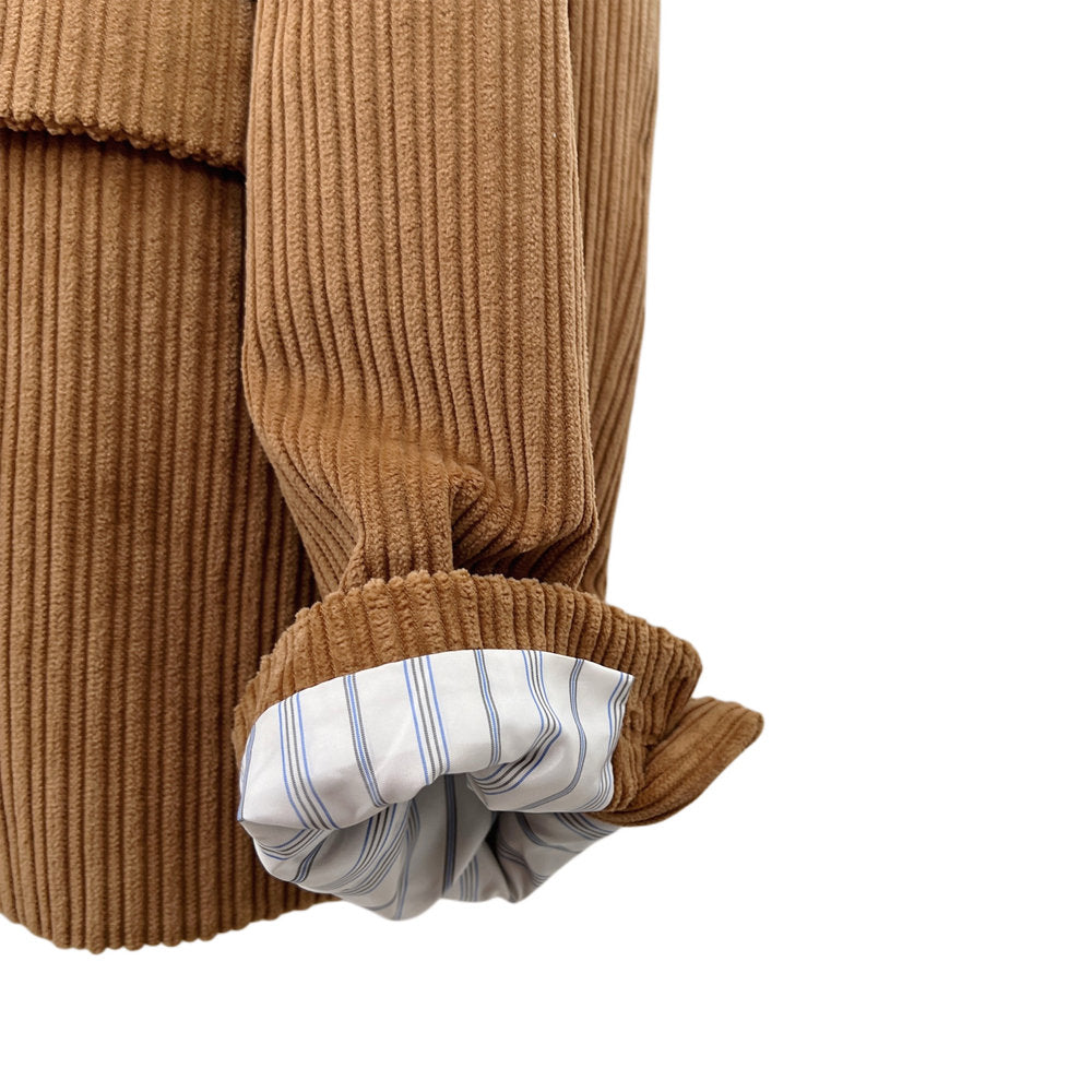 【LA FETICHE】Mens Style Corduroy Jacket