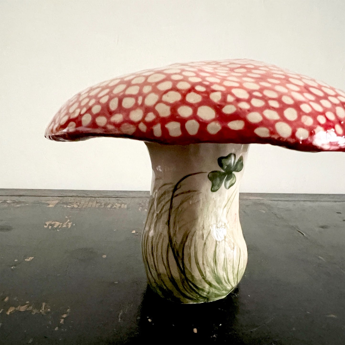 【Astier de Villatte】Girl Mushroom (Hand Painted)