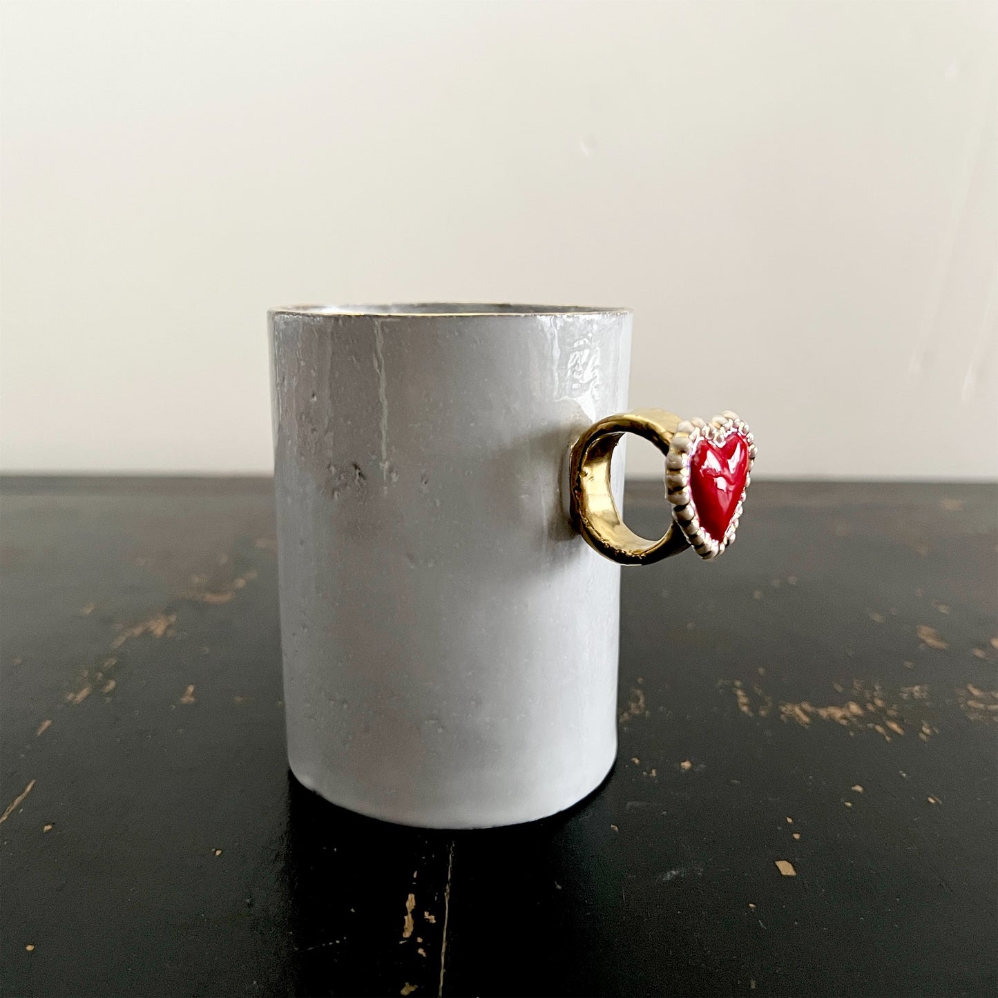 【Astier de Villatte】Serena Heart Ring Cup
