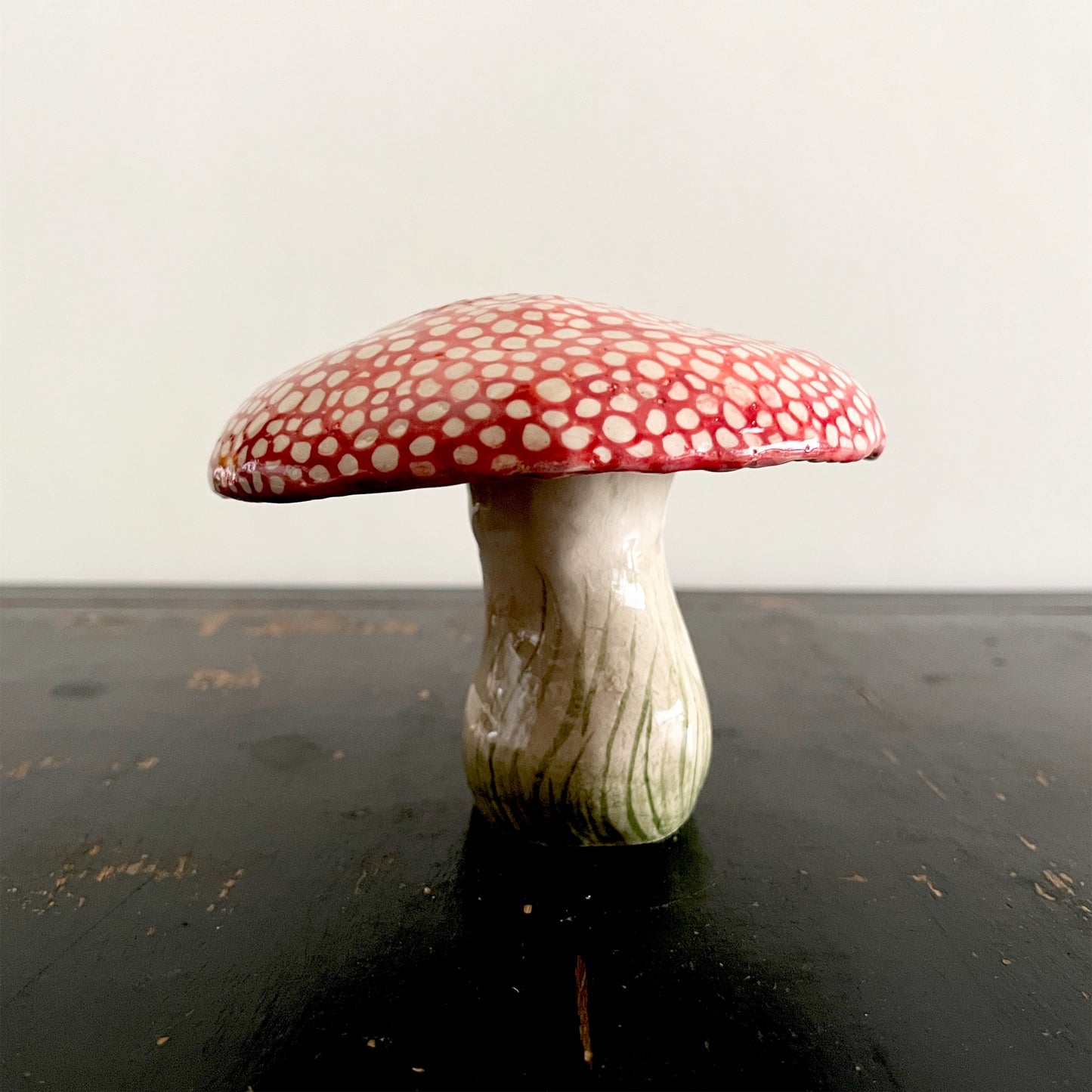 【Astier de Villatte】Girl Mushroom (Hand Painted)