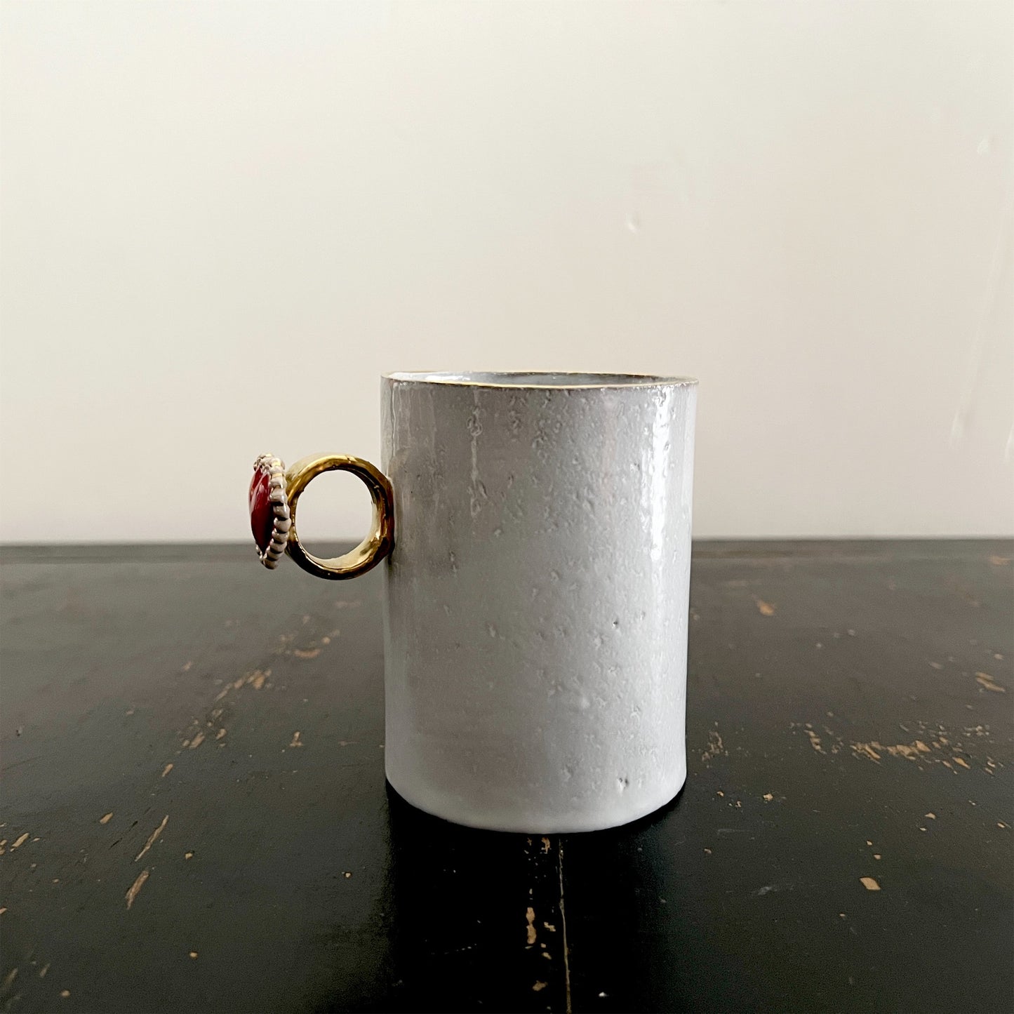 【Astier de Villatte】Serena Heart Ring Cup