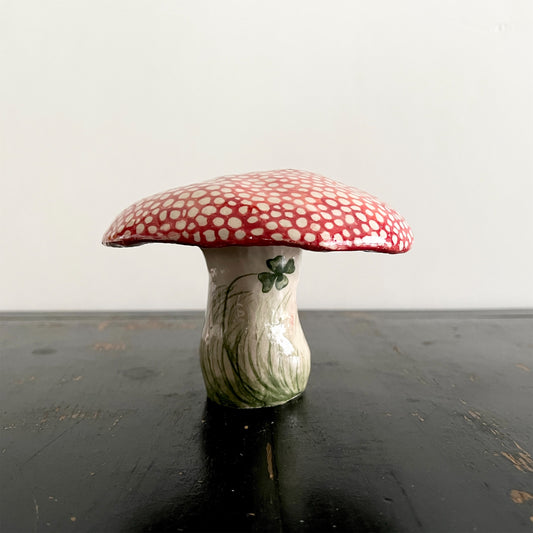 【Astier de Villatte】Girl Mushroom (Hand Painted)