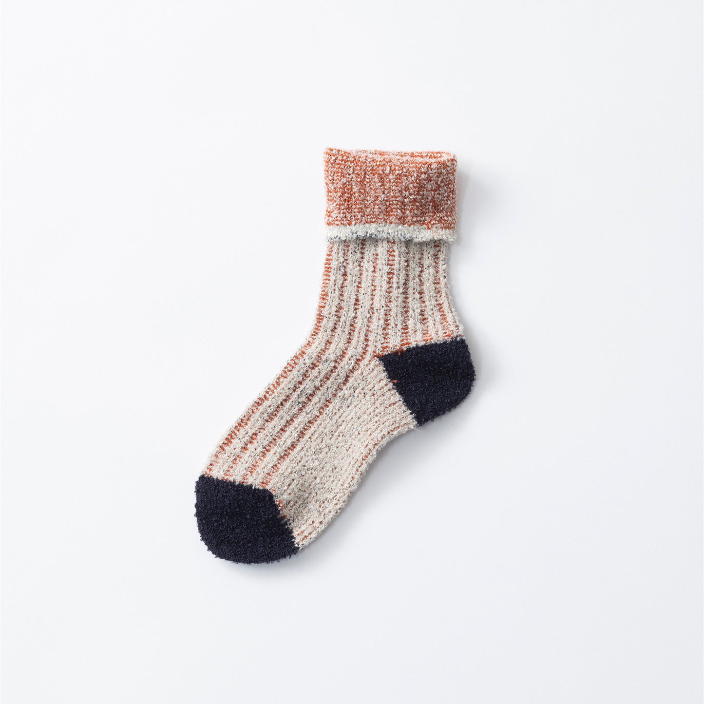 【TRICOTE】FOLDED RIB SOCKS