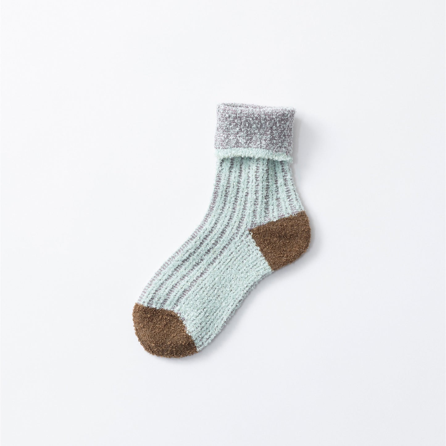 【TRICOTE】FOLDED RIB SOCKS