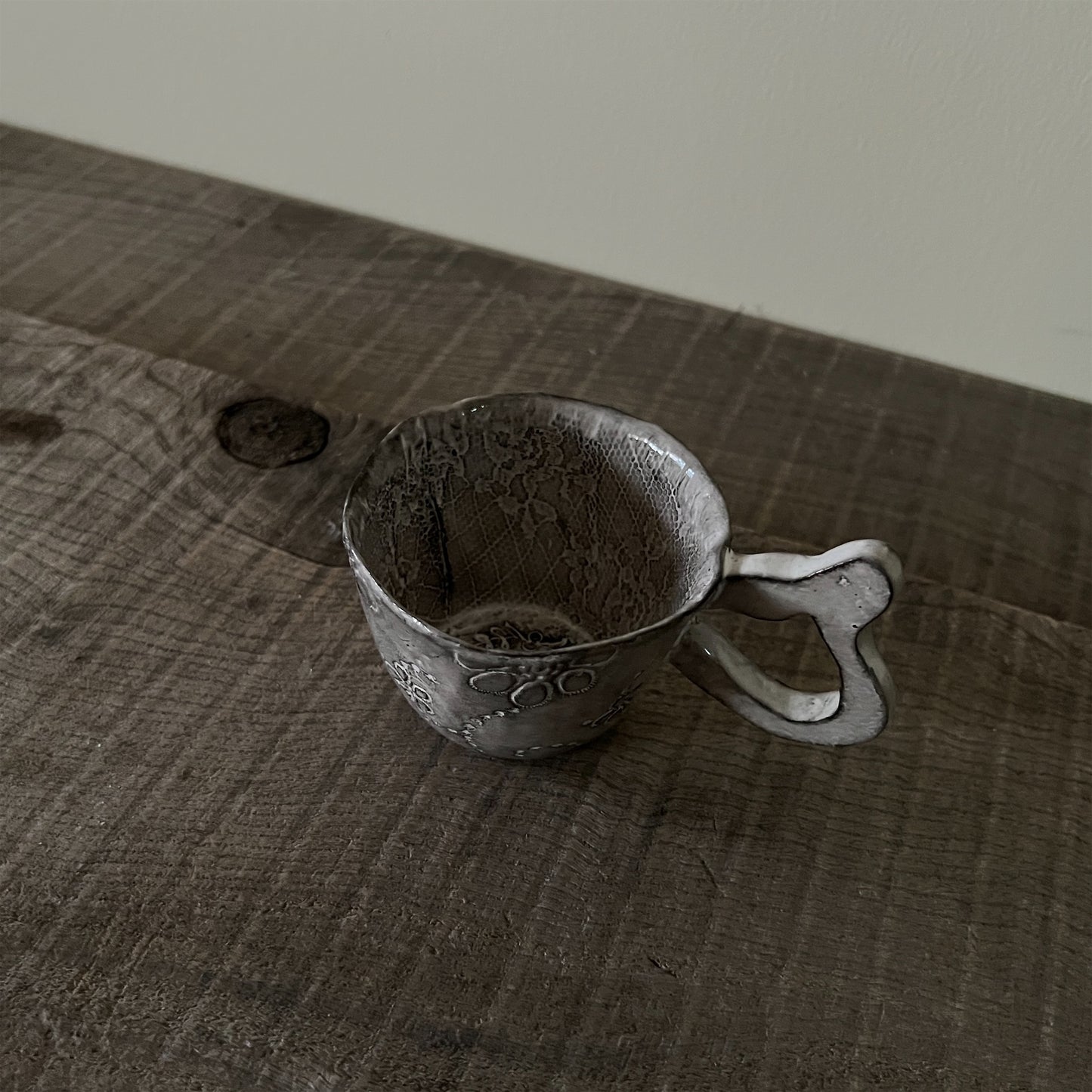 【 Valerie Casado】ティーカップ C-Tasse a The_Noir-5