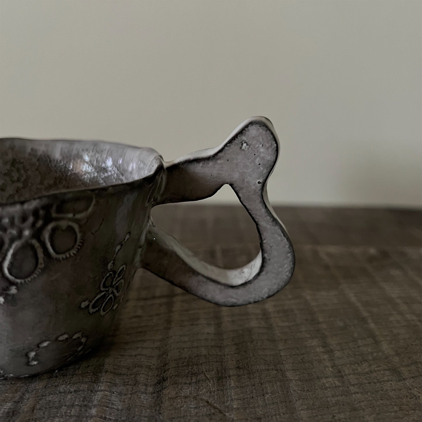 【 Valerie Casado】ティーカップ C-Tasse a The_Noir-5