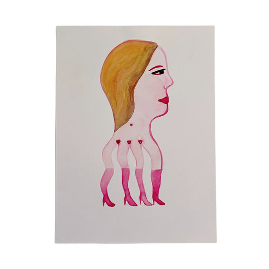 【Cathy Burghi 】足4本、首から上1つ