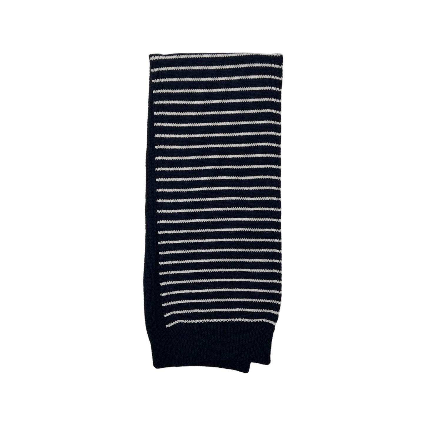 【LA FETICHE】Argyle Striped Scarf / navy,red