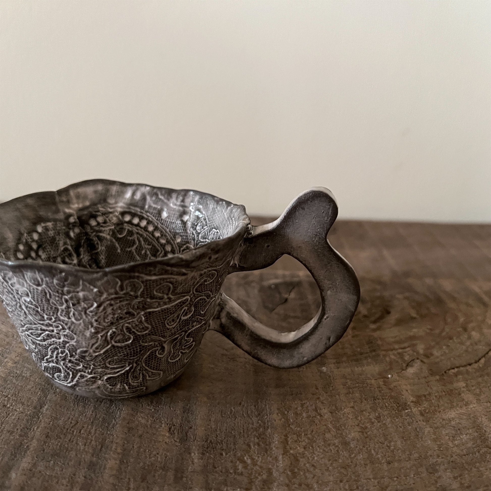【 Valerie Casado】ティーカップ C-Tasse a The_Noir72