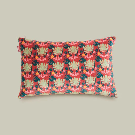 【Les Touristes】Velvet cushion cover rect._willam-brick
