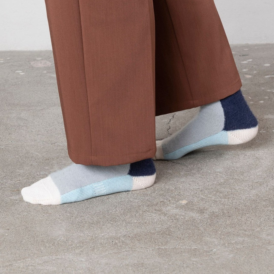 【TRICOTE】SHAGGY BICOLOUR SOCKS