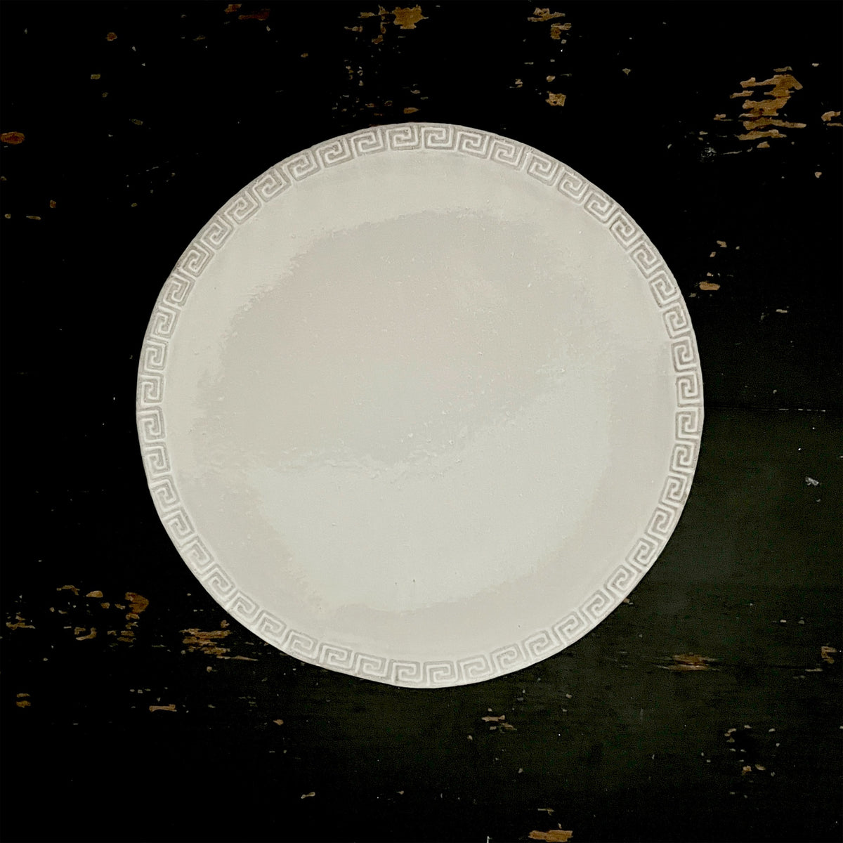 【Astier de Villatte】Grecque Dessert Plate
