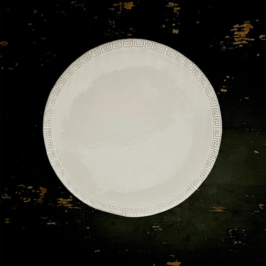 【Astier de Villatte】Grecque Dessert Plate
