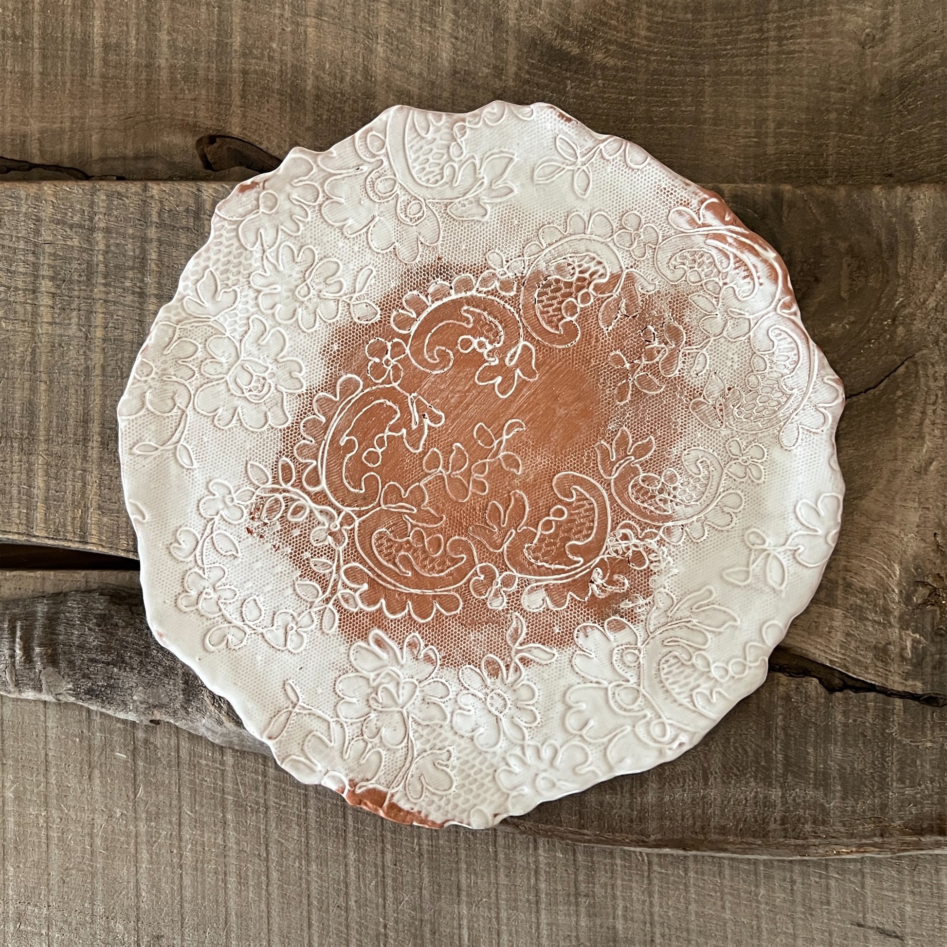 【 Valerie Casado】プレート C-Assiette Degustation Aerien_Rouge37