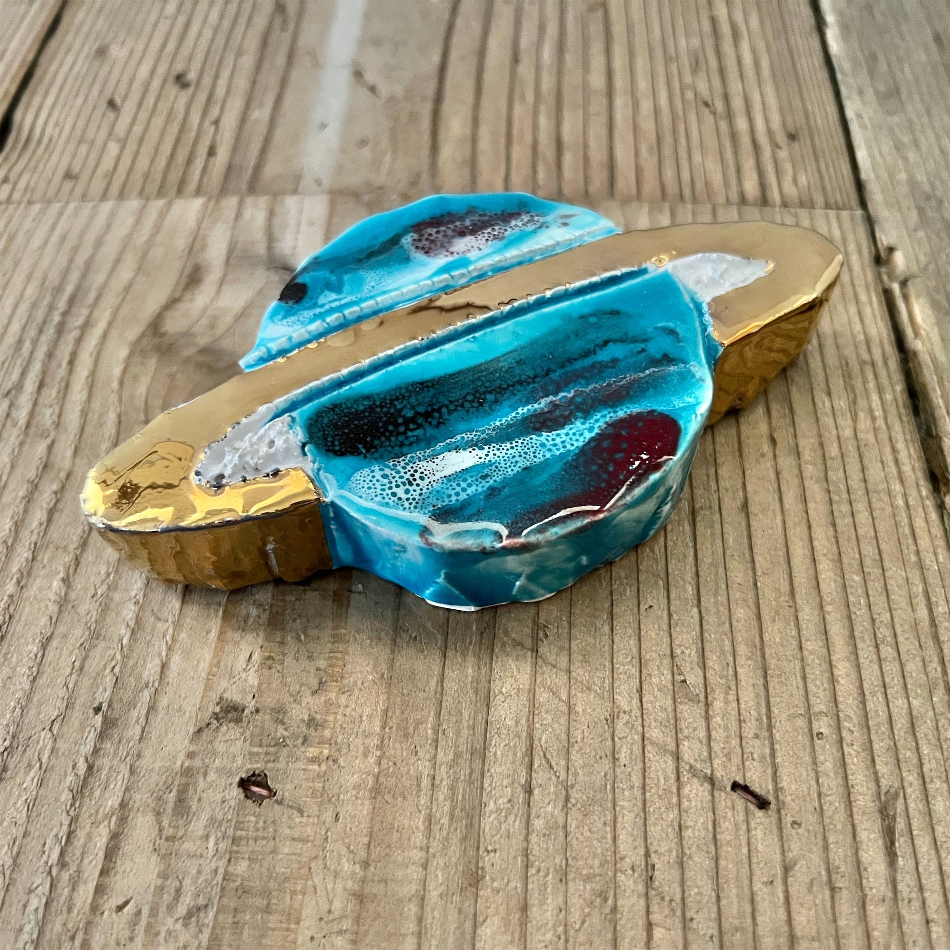 【MV% ceramics design】Saturno / grande（土星・大）
